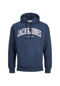 JACK & JONES - Hoodie Josh Kapuzensweatshirt - dunkelblau