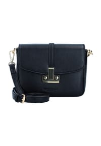 SEIDENFELT - GIORA Umhängetasche, Kunstleder, für Damen - 01G BLACK/GOLD