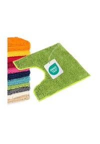 WohnDirect Badematte mit WC Ausschnitt PARIS - Paris - Beere