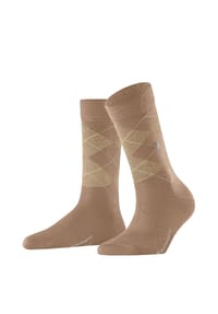Burlington - Socken "Marylebone", kariert, für Damen - 3004 BLACK