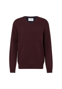 s.Oliver - Strickpullover, Baumwolle, für Herren - Schwarz