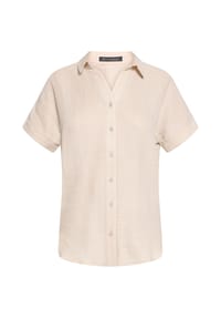 BETTY BARCLAY - Schlupfbluse mit Kragen - beige