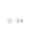Leaf CLOVER CHARM Damen Ohrstecker, 925er Sterling Silber Bild 1