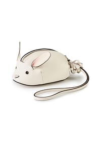 FURLA - Taschenanhänger Leder 12 cm - toni panna