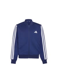 adidas - Trainingsjacke, Stehkragen, schnelltrocknend, für Kinder - DKBLUE/WHITE