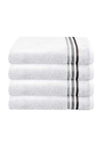 SCHIESSER - Handtuchset Skyline Color - 4-teilig - altrosa