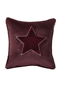 ESPRIT - Dekokissen "Star", gefüllt - ROT