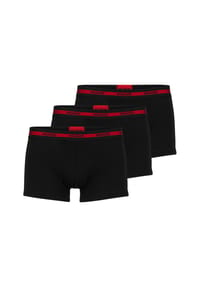 HUGO - Pants, 3er-Pack, Logo-Bund, für Herren - 002 BLACK
