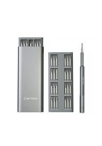 COFI - 48in1 Präzisionsschraubendreher auswechselbaren Bits Stahl - Silber OneSize