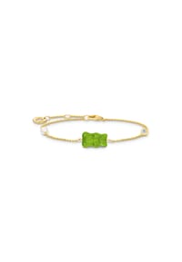 Thomas Sabo THOMAS SABO x HARIBO - Armband mit Goldbär Grün - gelbgoldfarben