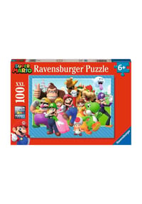 Ravensburger - Super Mario Puzzle "Los geht's", 100 Teile - 