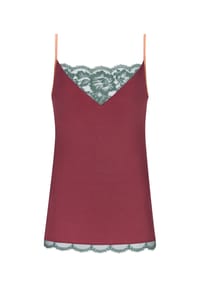mey - Unterhemd, Spitze, für Damen - 1732 BEAU BORDEAUX
