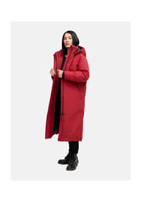 NAVAHOO® - Wintermantel Schneewächter 14 - Black
