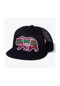 KING KEROSIN - Snapback Cap mit Frontstickerei Californian Rebel - schwarz