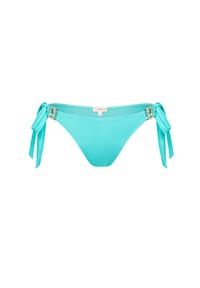MODA MINX - Bikinihose AMOUR mit stilvollem Steinbesatz - Turquoise