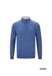 gardeur - Pullover mit Zipper - Camel