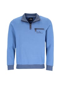 hajo - Sweatshirt Stay Fresh Pullover Troyer - blau