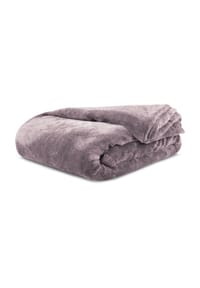 Aspero® - Flanell-Bettdeckenbezug DUNKERQUE - Anthrazit