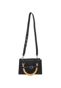 19V69 ITALIA - Henkeltasche Lene, Kunstleder, Reißverschluss, für Damen - BLACK