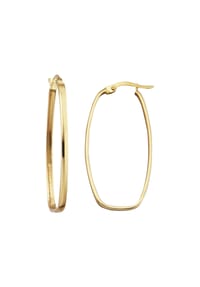 VANDENBERG - Damen Creolen, 375er Gelbgold - GELBGOLD