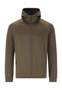 WHISTLER - Fleecejaacke Tracker mit Powerstretch und praktischer Kapuze - 1001 Black