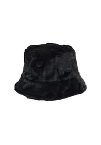 MANGUUN - Hut, Kunstfell, für Damen - BLACK