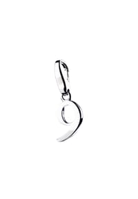 GIORGIO MARTELLO MILANO - Charm Zahl 9, Silber 925 - silber
