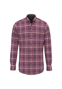 FYNCH-HATTON® - Freizeithemd, Casual Fit, Langarm, Button-Down-Kragen, für Herren - 346 BRICK