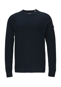 s.Oliver - Strickpullover, Baumwolle, Ärmeltasche, für Herren - 80W0 BEIGE
