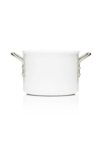 eva solo - White Line Kochtopf, Ø 16 cm - Silberfarben
