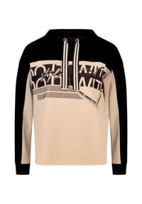 BETTY BARCLAY - Sweatshirt, für Damen - 7997 BEIGE/BLACK