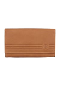 GALERIA - Langbörse, Leder, Ornament-Prägung, für Damen - 01 SCHWARZ