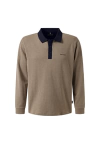 pierre cardin - Langarmshirt mit Strukturmuster - Lark
