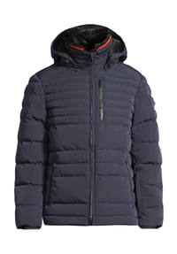 WELLENSTEYN - Polar Winterjacke, abnehmbare Kapuze, atmungsaktiv, für Herren - SCHWARZ