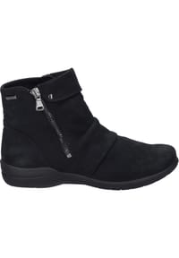 Seibel - Ankle Boots, Keilabsatz, Reißverschluss, für Damen - 100 SCHWARZ