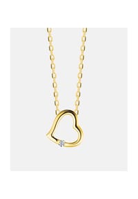 Diamant L'eternel - Halskette, mit 0.01 ct Diamant, 375 Gelbgold - gold
