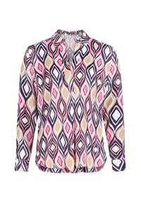 BETTY BARCLAY - Schlupfbluse langarm - Pink/Dark Blue