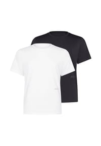 sloggi - Unterhemd / Shirt Kurzarm 2er Pack SLG Base - Schwarz