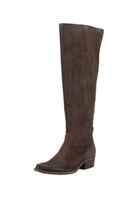 Felmini - Leder Stiefel WEST - Dunkelbraun