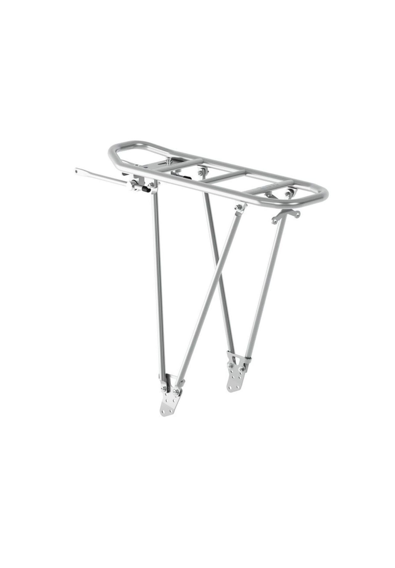 racktime System.-Gepäckträger Foldit Adj.2.0, silber, 24-29 