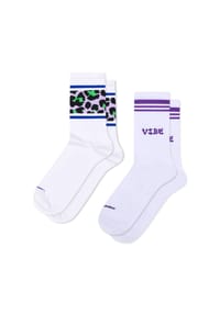 HAPPY SOCKS - Socken, 2er-Pack - 1000 WHITE
