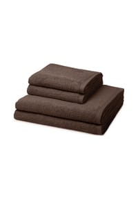 ROSS® 2 X Handtuch 2 X Duschtuch im Set Vita - Vita - Himmelblau