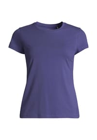 MANGUUN - T-Shirt, Rundhals, für Damen - 1 SCHWARZ