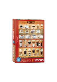 eurographics - Puzzle Kaffee, Kaffeedrinks, 1000 Teile, 68 x 48 cm - 