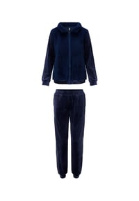 LINGADORE® - fleece homewear Set Velvet - Black iris