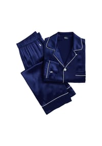 POLO RALPH LAUREN - Pyjama Heritage Silk - navy