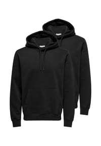 ONLY & SONS - Sweatshirt / Hoodie 2er Pack Connor - Beige / creme