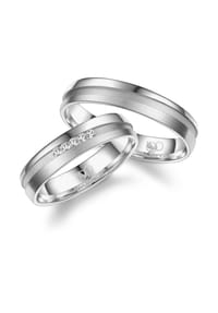 MARRYA MARRYA - MARRYA Silber Ringe Trauringe Eheringe Partnerringe - Herren Ring - silber