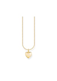 Thomas Sabo Essentials - Kette mit Herz-Anhänger - gelbgoldfarben