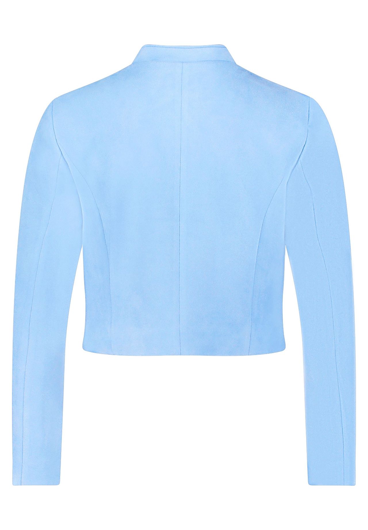 Betty & Co Bikerjacke Mit Stehkragen, Blau, 40